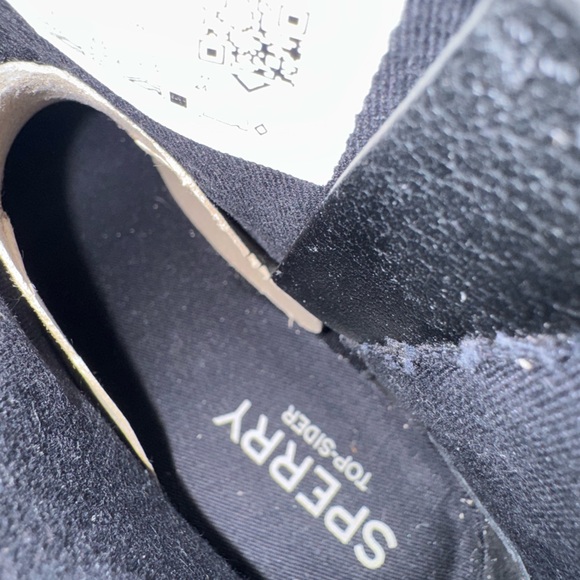 Sperry Women’s Black Leather Boots with Zipper, Size 7, Pristine Condition - Picture 5 of 8